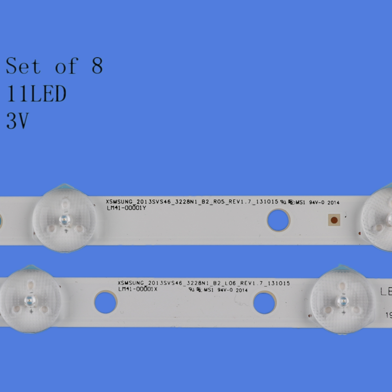 Новая светодиодная лента для подсветки 3 в для Samsung UE46H5373, UE46H6203, UN46FH6030F D3GE-460SMA-R2 2013SVS46 3228N1