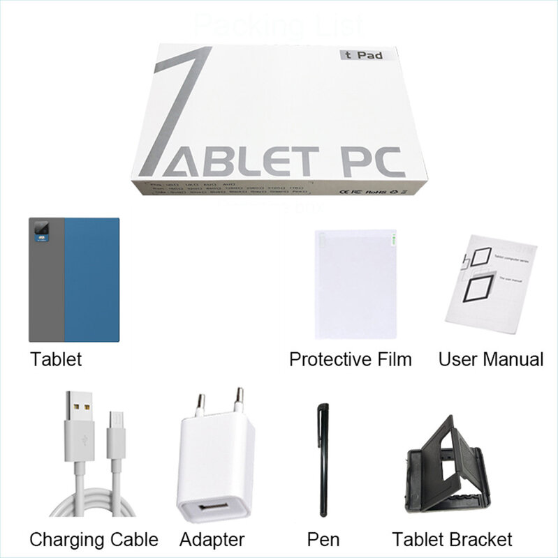 Tab 10 10 Inci Tablet Baru 12GB RAM 512GB ROM Tablet Android 11.0 Tablet Sim Ganda GPS Tablet 10 Core 5G Jaringan Tablet