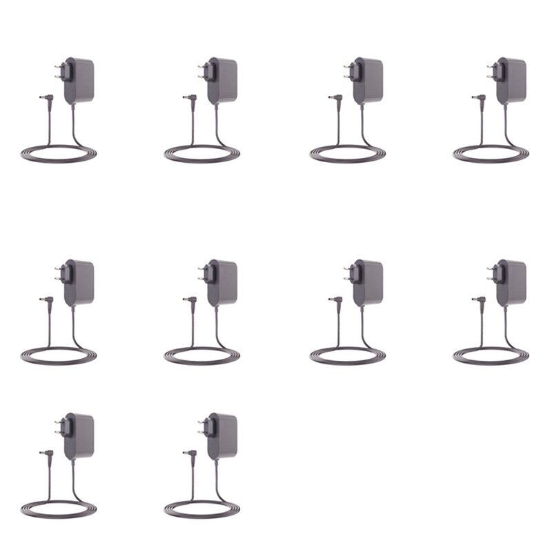 10X Replacement Charger For Dyson V10 V15 Cordless Vacuum Power Supply 30.45V 1.1A EU Plug