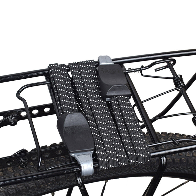 2 pezzi portapacchi per biciclette portapacchi elastico portapacchi per biciclette cinturini in gomma legati cinturino in corda con ganci accessori bici MTB