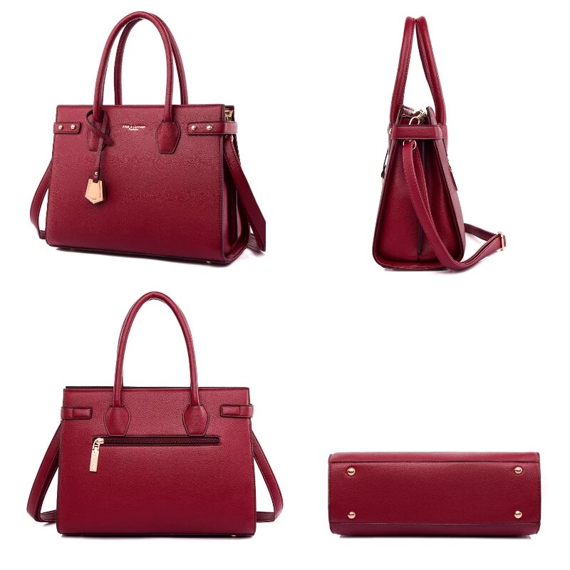 Handbags for Women 2022 Designer Luxury Large Capacity Leather Shoulder Crossbody Bag Big Fashion Waterproof Purses High Quality