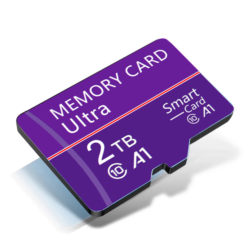Carte mémoire Flash de 2 to pour téléphone portable, Micro-carte SD de 2 to, carte TF/SD de 1 to