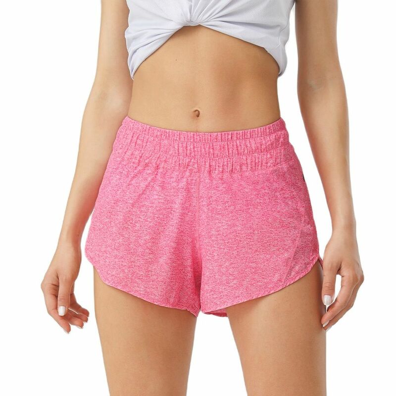 New Loose Breathable Quick-drying Lu-u Drawcord Sports Shorts Women's Yoga Fitness Pants Summer Multicolor 2.5 inche