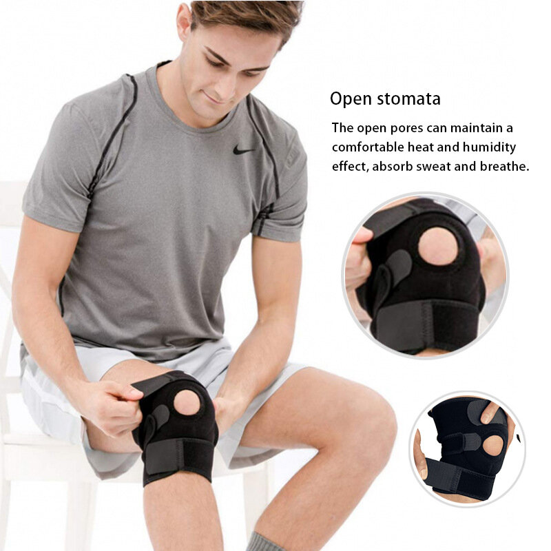 Sports Kneecaps Summer Thin Professional Men and Women Fitness Joint Running for Basketball Training Knee Squat Kneecap