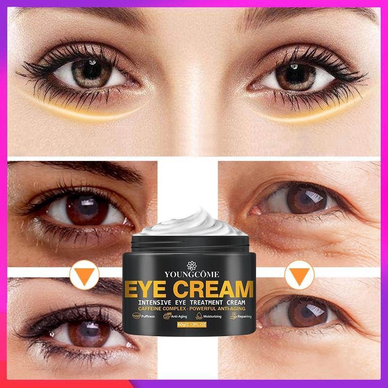 Crema reafirmante antienvejecimiento para ojos, para eliminar ojeras, bolsas de ojos, gránulos de grasa, antiarrugas