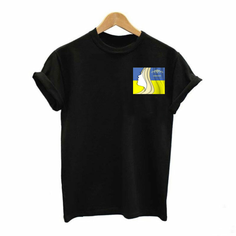 Ukraine Flagge Patches Mädchen Eisen-auf Übertragungen für Kleidung Thermoadhesive Patches auf Kleidung T Shirt Schmelzsicherungen Patch Abzeichen Aufkleber