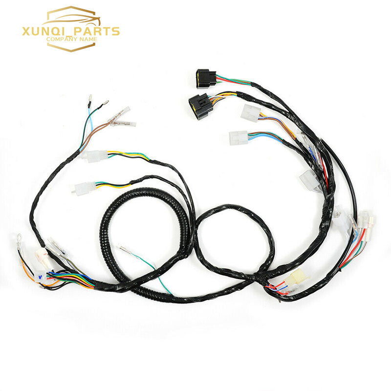 Motorcycle Wire Harness Assy For Yamaha  Warrior 350 YFM350X 1997- 2001  Socket Cord Assy Circuit Cable Complete ATV  Parts