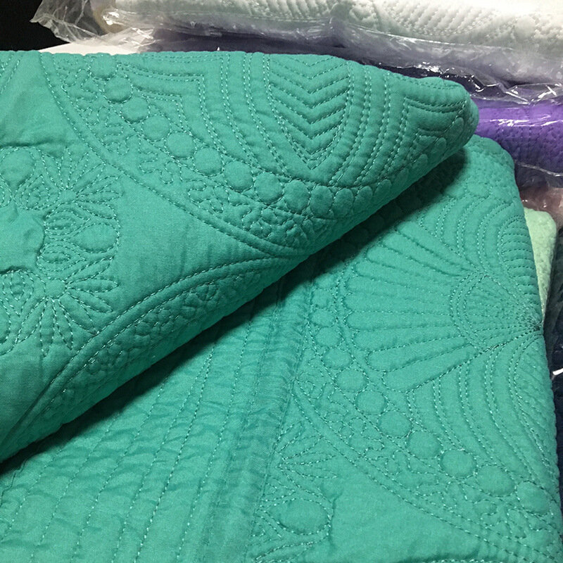 46*36 ZOLL Heirloom Baby Quilts Decken Weiche Baumwolle Swaddle Fleece Kinder Wrap Quilts Für Neugeborene Schlafzimmer Quilts Decken domil