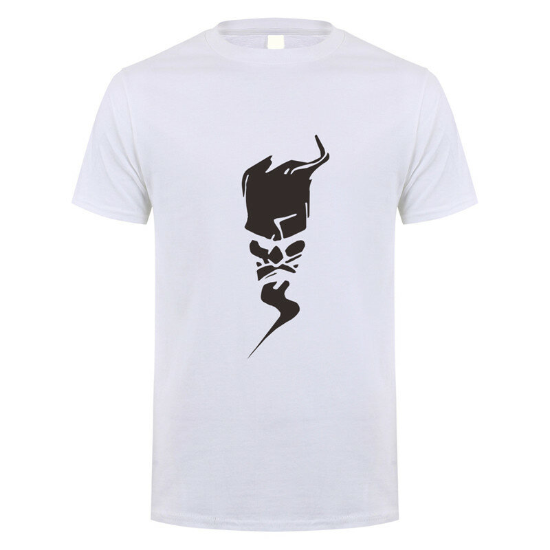 Nova moda verão manga curta o pescoço hardcore t-shirts streetwear wizard thunderdome camiseta masculina