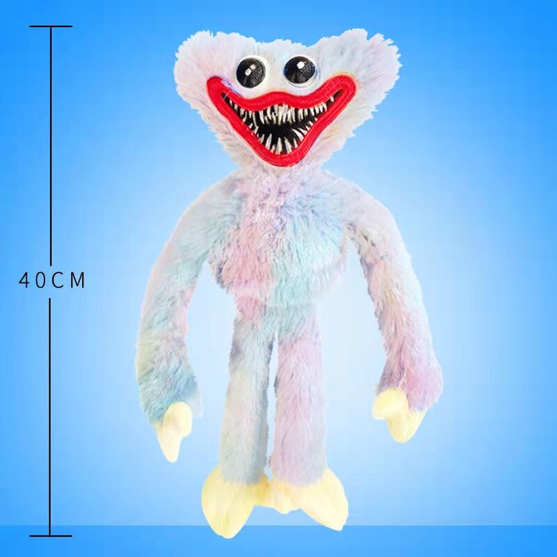 Huggy Wuggy-muñeco de Peluche de 20/40cm para niños, juguete de Peluche suave, personaje de juego de terror, juguetes para niños, regalos de navidad