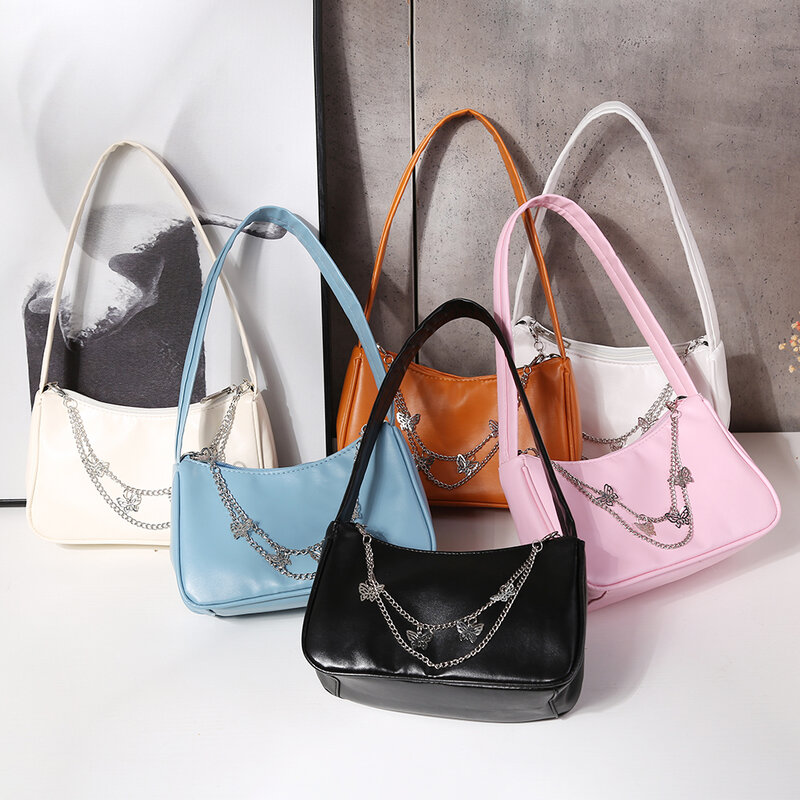 Retro Totes Bags For Women 2021 Trendy Vintage Handbag Female Small Subaxillary Bags Casual Retro Mini Shoulder Bag