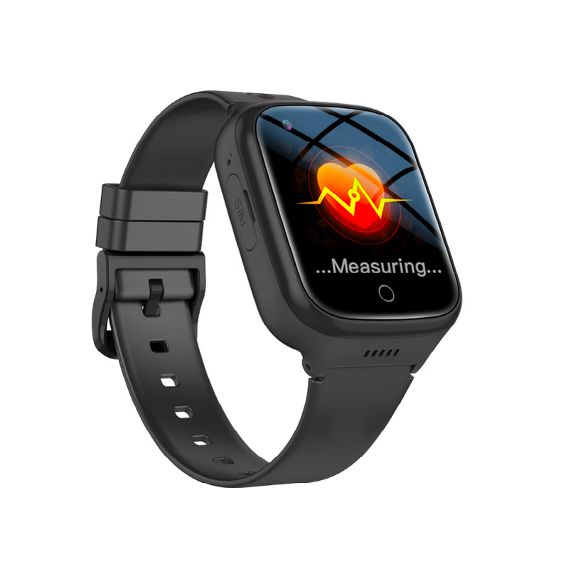 Herbst Erkennung Fitness Tracker 4G Smartwatch GPS SOS Anti-Verloren Ältere Männer Smart Uhr Herz RateTemperature Reloj IOS android