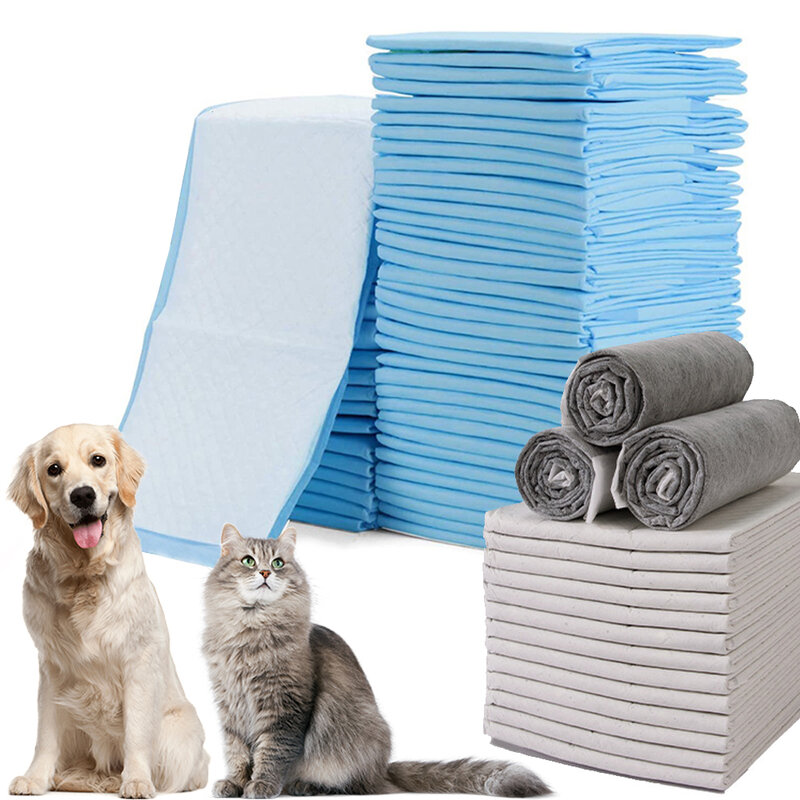 Almohadillas Premium para entrenamiento de perros, alfombrilla para cachorros Ultra absorbente, sin perfume, desechable, suministros para perros grandes, 100 piezas