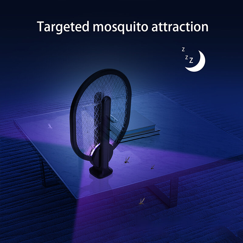 Mosquito Killer Lampen Twee-In-een Intelligente Automatische Muggen Killer Insect-Proof Usb Oplaadbare Muggen Doden lamp
