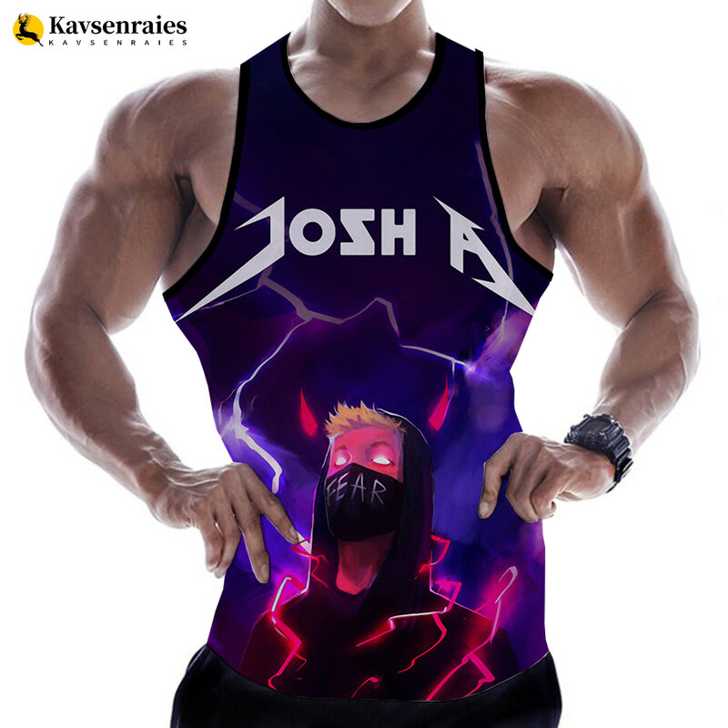 Josh A & Jake Hill-T-shirt imprimé en 3D, précieux, décontracté, unisexe, à la mode, 6XL