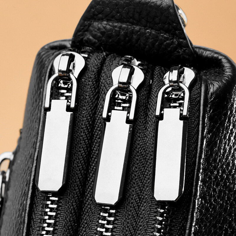 Borse di design di lusso di moda per donna Hobo in vera pelle Casual Vintage borse a tracolla nere borsa a tracolla grande e morbida