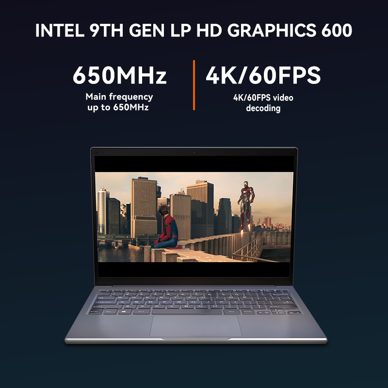 Adreamer-ordenador portátil LeoBook 13, 13,3 ", Intel Celeron N4020, 8GB, 1T SSD, WIFI, Windows 10, 2,5 K, pantalla IPS UHD