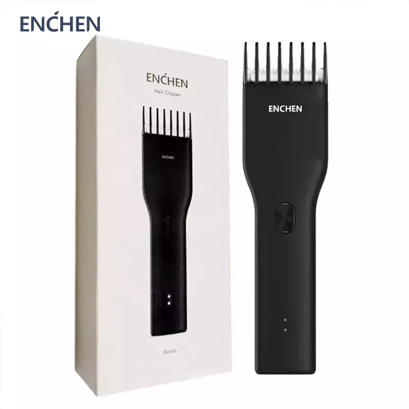 2022 الأصلي ENCHEN الشعر المتقلب للرجال الاطفال اللاسلكي USB قابلة للشحن الكهربائية مقص الشعر آلة القاطع مع قابل للتعديل Co