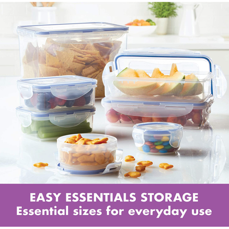Airtight Food Containers With Lids BPA-Free Refrigerator Fresh-Keeping Box Meal Prep Container Food Storage Lunch Containers
