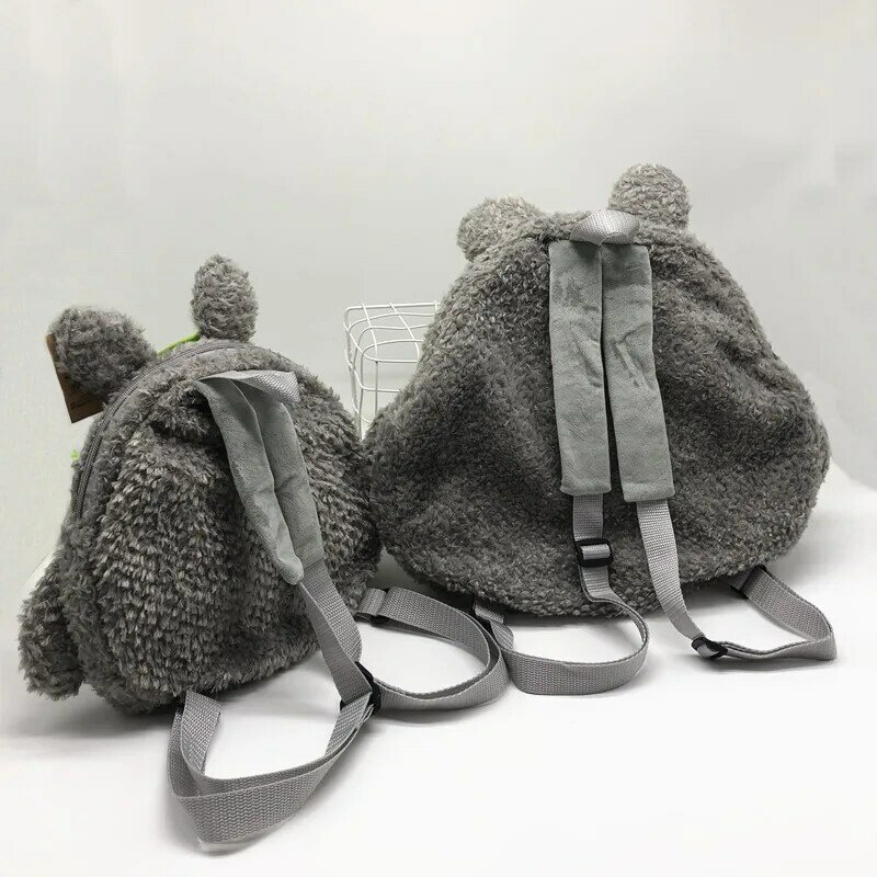 Totoro Backpack Anime Bags Schoolbag Women Girl Kids Purse Bag Cute Wallets Handbags Cartoon Lanyard Shoulder/Messenger Bag