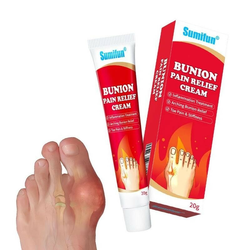 Ungüento para aliviar el dolor articular juanete, crema para aliviar el dolor articular del dedo del pie, alivio del dolor