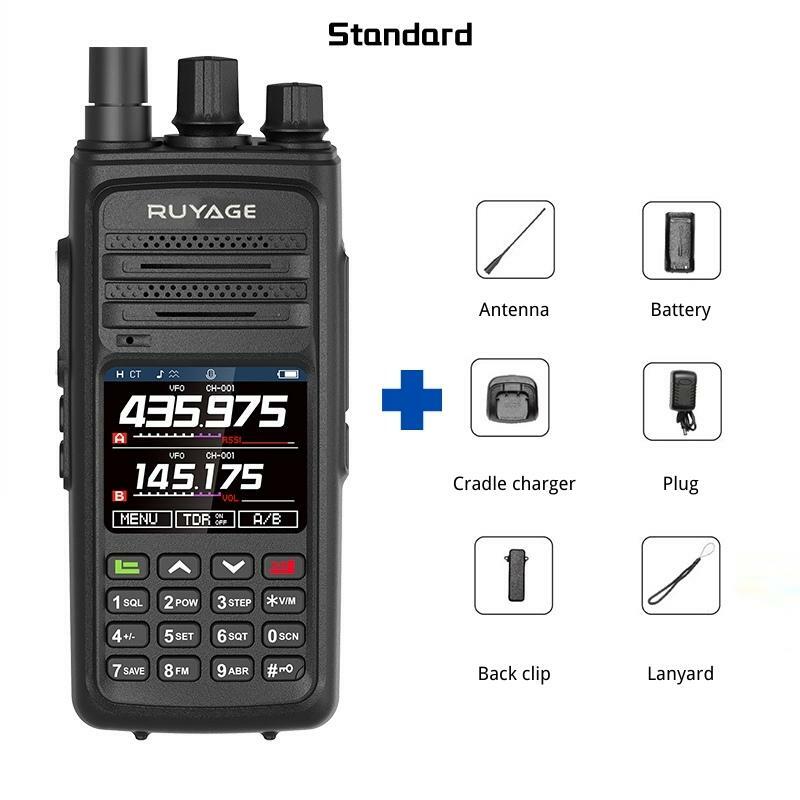 Ruyage-Radio bidirectionnelle UV97 AmPuebHam, talkie-walperforé, bande aérienne, 108-520MHz, EAU de police, talkie-walkie marin