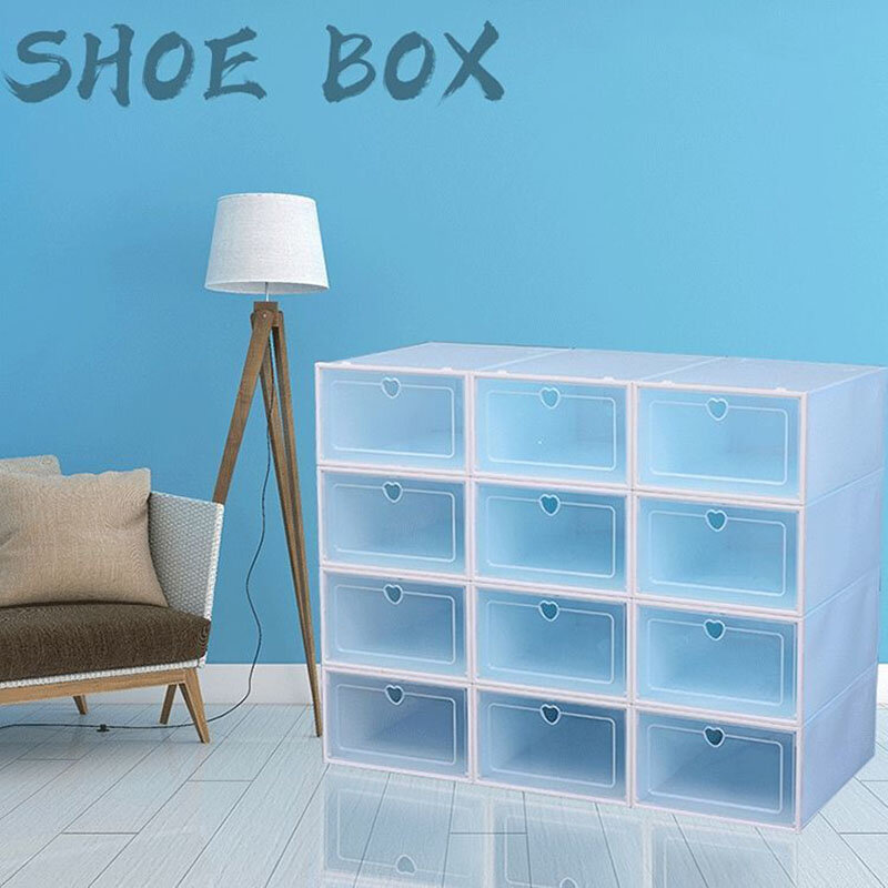 المنزلية الغبار الجرف كومة الأحذية صندوق شفاف صندوق تخزين خزانة خذاء الحذاء الرف عنبر تخزين المنزل قطعة أثرية