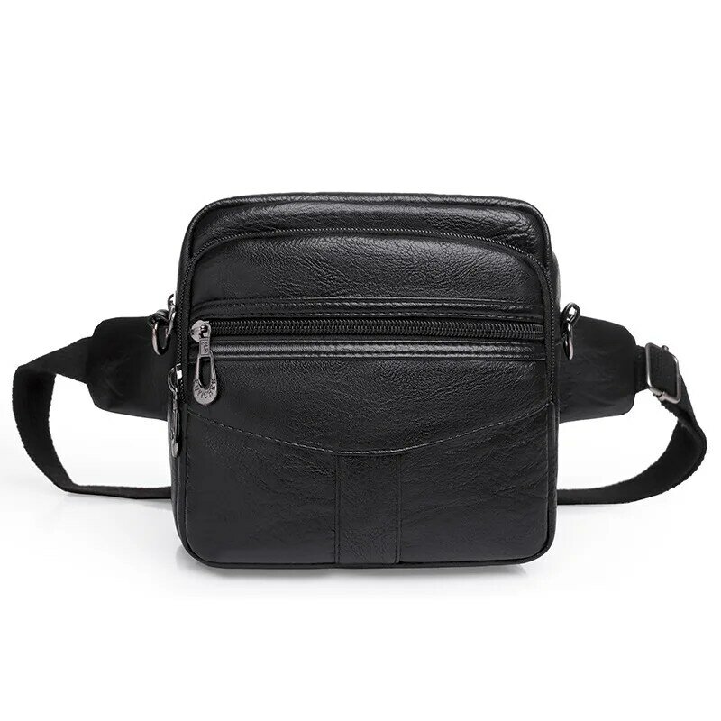 2022 New Women Men Leather Handbags Multifunction Men Women Messenger Bags Small Flap Fashion Crossbody Bags Waist Packs