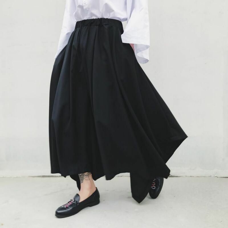 Pantalones holgados informales para hombre, pantalón holgado, holgado, estilo Harajuku, de talla grande, para verano