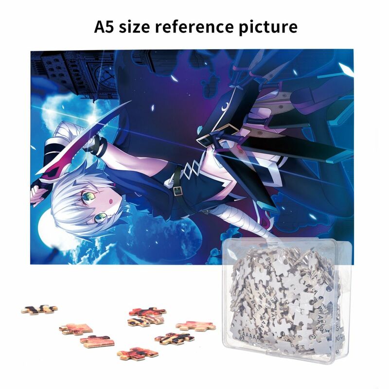 Anime material quebra-cabeça destino grande pedido cartaz pintura 1000 peça quebra-cabeça para adultos alívio do estresse brinquedo hentai sexy merch decoração do quarto