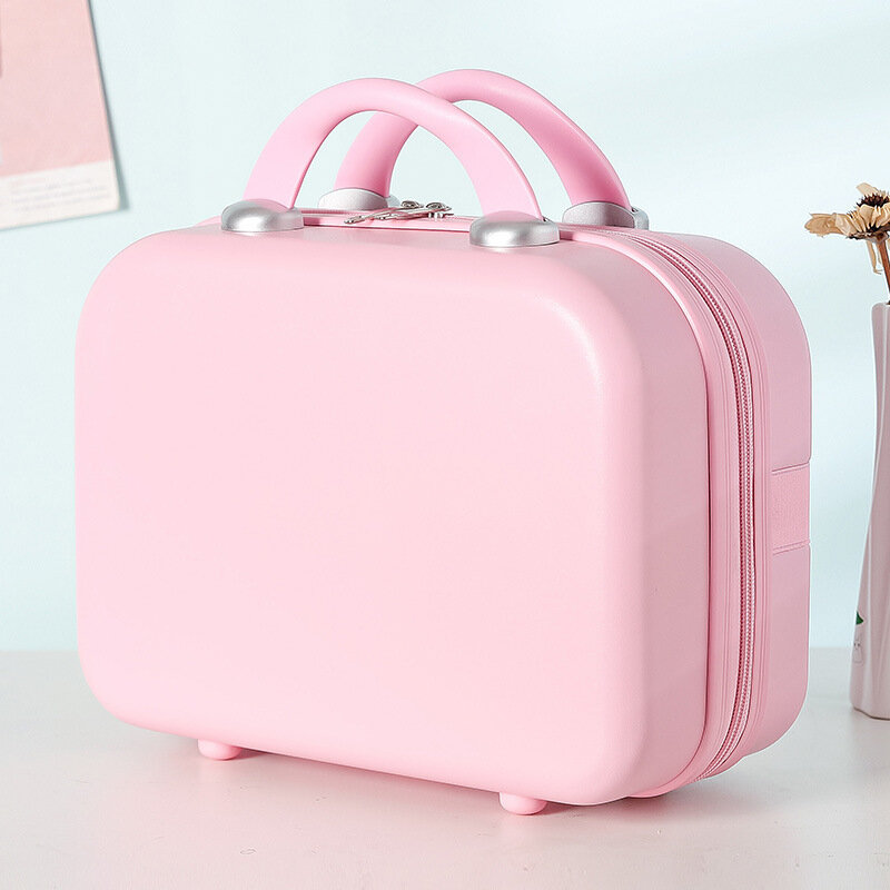 Mini maleta de almacenamiento de maquillaje para chica bonita y fresca, 13 pulgadas, novedad de 2023