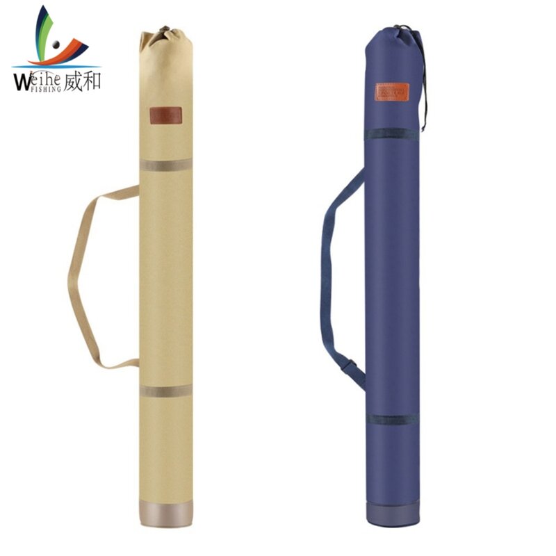 Fishing Rod Bag Large Capacity Fishing Gear Tackle Carrier Thickening Canvas Wear Resistant Fishing Bag