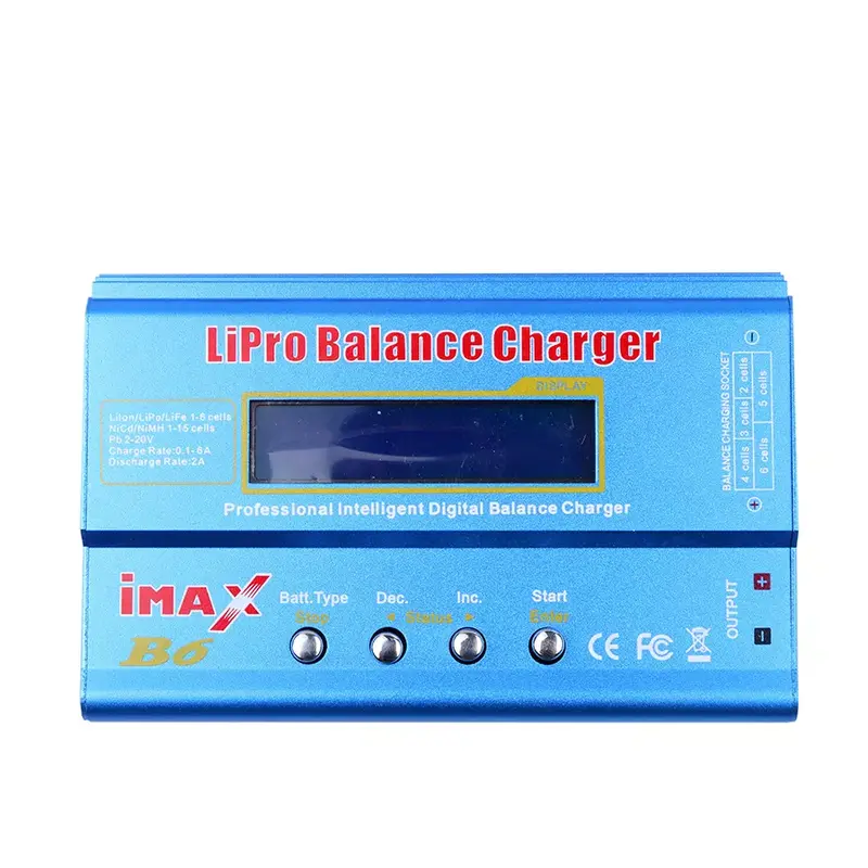 Kebidu IMAX B6AC RC B6 AC Nimh Nicd batteria al litio Balance Lipo caricabatteria Balance Discharger con schermo LCD digitale
