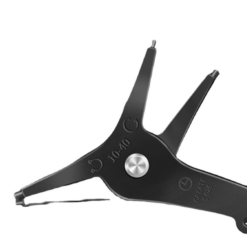 1 Pcs Dual-purpose Circlip Pliers Reassembling Tool Professional Snap Ring Pliers for Internal and External Snap Ring