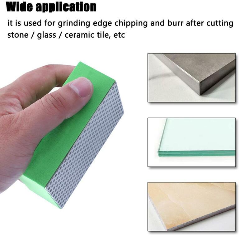 Diamond Hand Polishing Pads Tile Glass Abrasive Grinding Block Pad Stone Marble Ceramic Abrasive Sanding Disc dropshipping