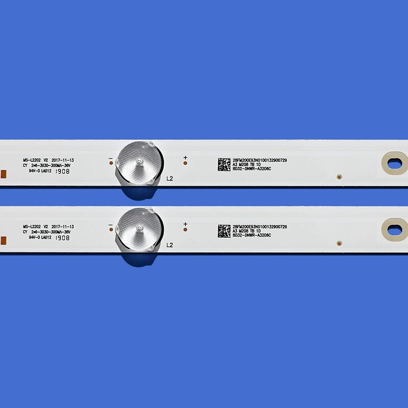 Strisce LED retroilluminazione TV per PRESTIGIO Bars Bars LED bar MS-L1343 V2 bande righelli JL.D32061330-081AS