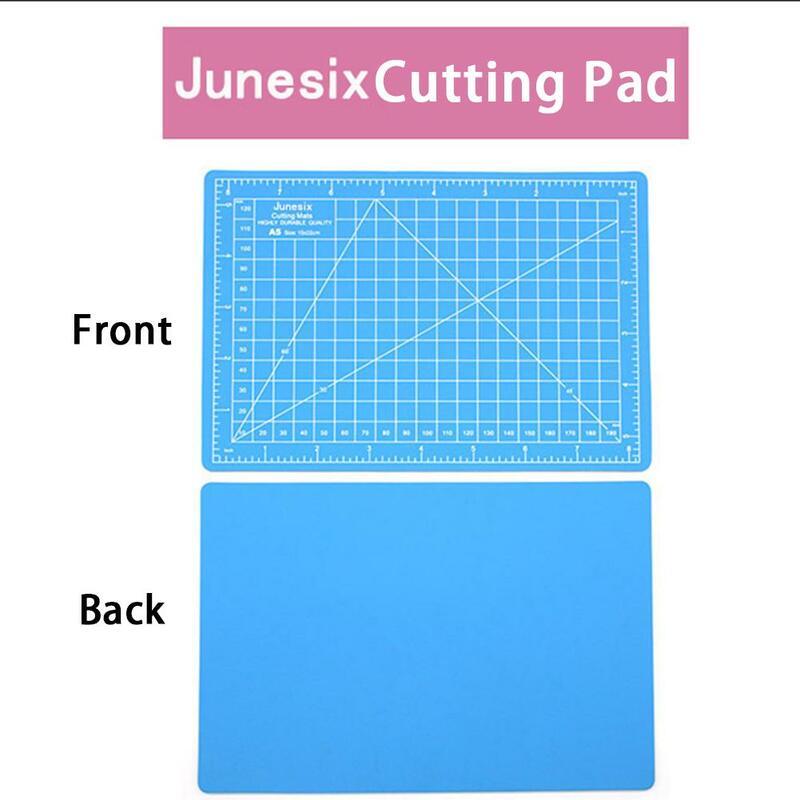 Profissional auto-cura junesix esteira de corte antiderrapante a5 placa de corte multi-purpose manual modelo almofada de corte