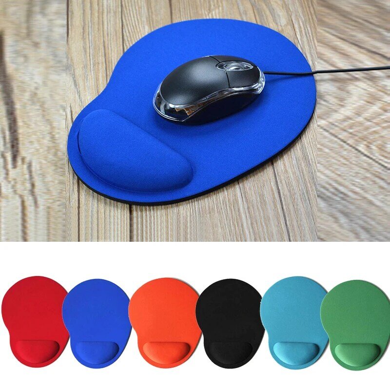 Mouse Pad With Wrist Protect For Computer Keyboard Ergonomic Wrist Mouse Pad With Wrist Mouse Mat Ergonomic Comfort Wristband