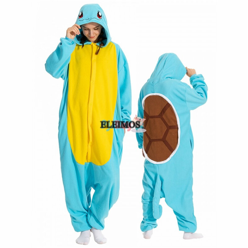 Halloween tutina per donna uomo adulto bambini animale Kigurumis pigiama Cartoon pigiama Homewear Costume Cosplay XXL