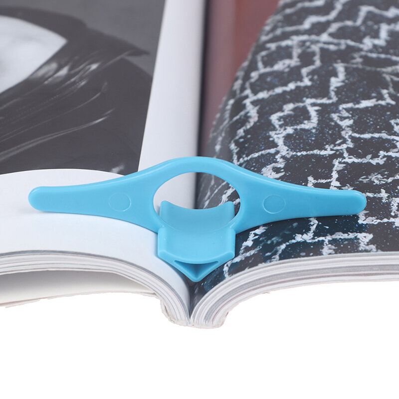 4Pcs Book Mark Page Holder Thumb Bookmark Reading Ring Students Accessories Wholesale 2022