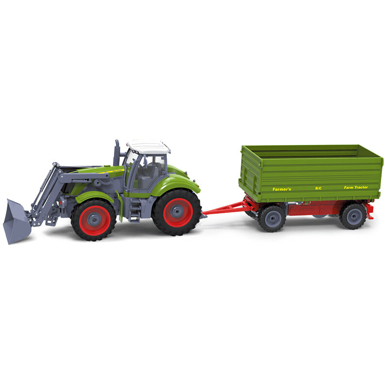 RC Lkw Bauernhof Lkw Fernbedienung Simulation 6 Ch 4 Rad Traktor Auto Dumper Elektronische Hobby Spielzeug Für Kinder Weihnachten geschenk
