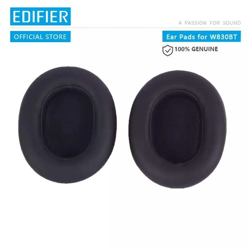 EDIFIER – Coussinets pour oreillettes de casque audio sans fil, compatible avec les écouteurs Bluetooth W830BT