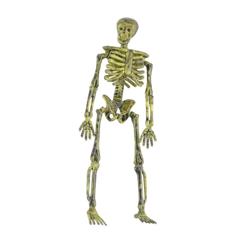HalloweenHaunted House puntelli Horror Mini scheletro tridimensionale scheletro ornamento stanza segreta scherzo puntelli modello