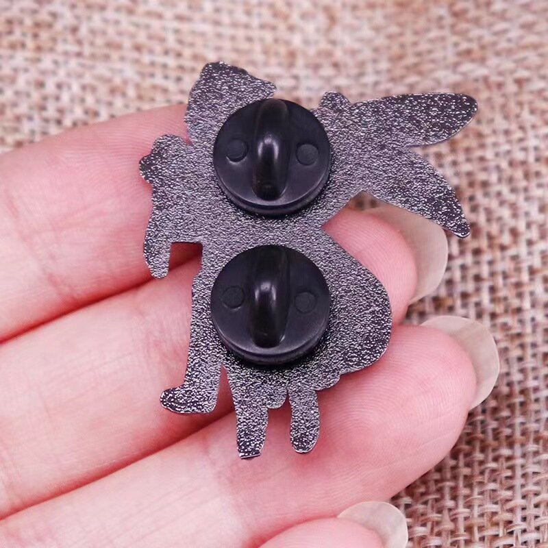 High Quality Cartoon Howls Moving Castle Enamel Pin Couple Brooch Anime Badge Men and Women Backpack Pin Cute Anime Accessories