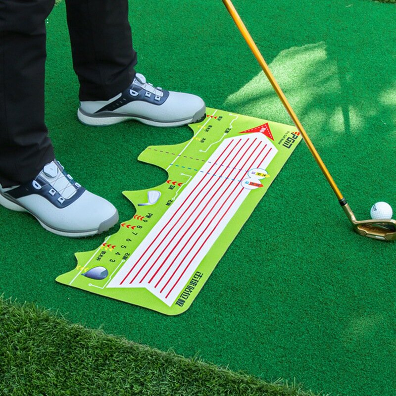 PGM Golf Swing Stand Mats Beginner Position Assist Pad Beginner Position Correction Trainer