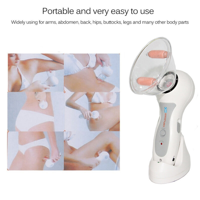 Latas de vácuo massagem corporal anti celulite massageador dispositivo terapia portátil perda peso ferramenta peito lipoaspiração elétrica mama