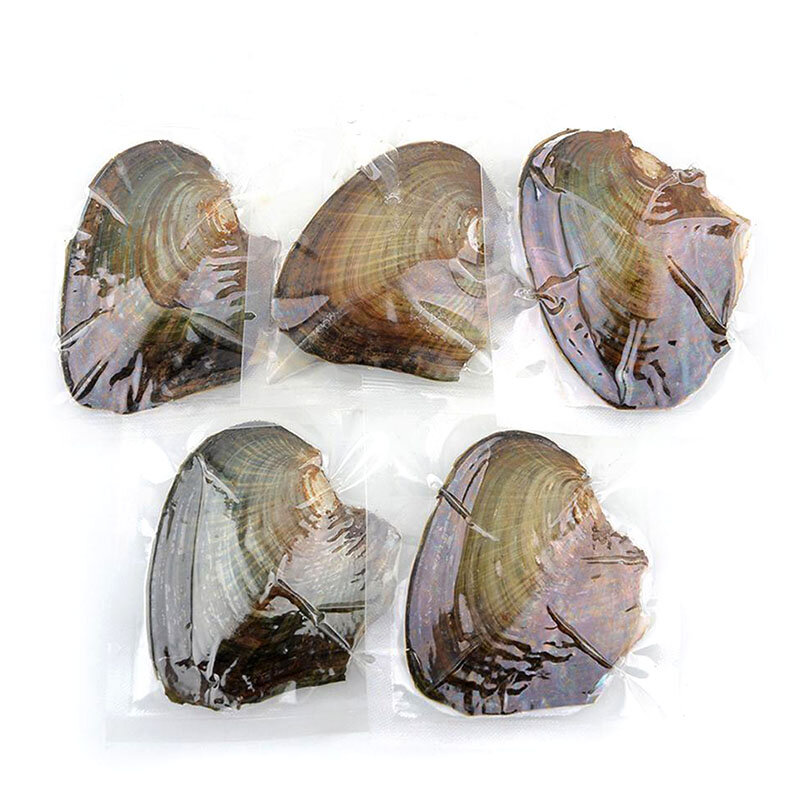 1 шт., настоящий жемчуг Oysters, подарки для изготовления ювелирных изделий своими руками, фурнитура, аксессуары 7-8 мм