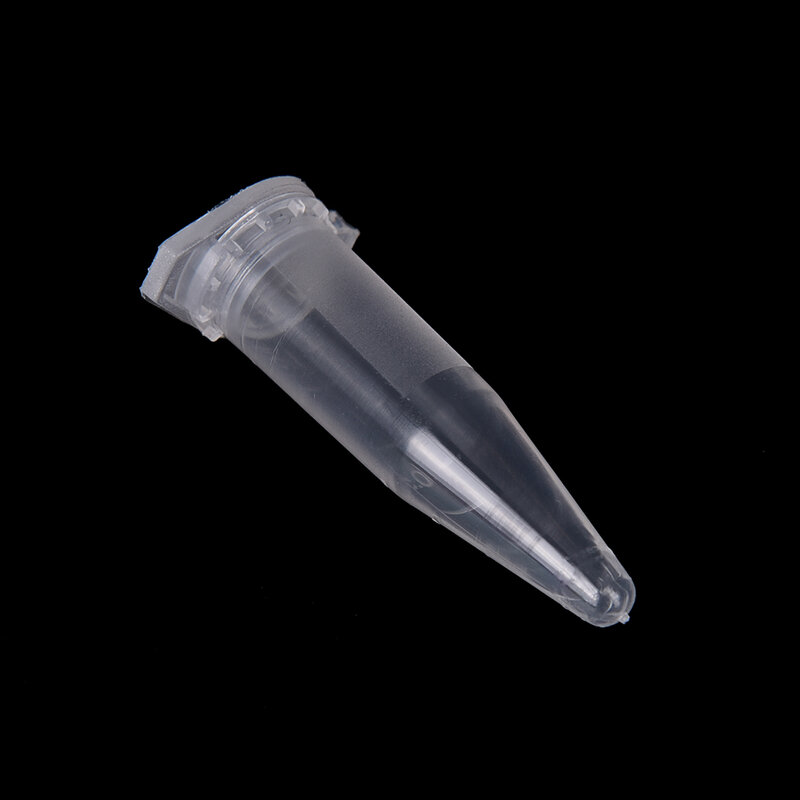 100 sztuk 1.5ml Lab Clear probówka wirówka fiolka odłamywana zaślepka Micro plastikowy pojemnik na próbki laboratoryjne próbki laboratoryjne