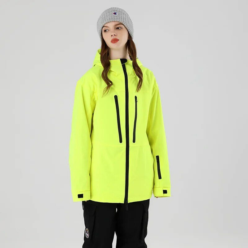 SEARIPE kurtki narciarskie kobiety oddychająca wodoodporna odzież termiczna wiatrówka ciepły zimowy garnitur płaszcz na śnieg sprzęt outdoorowy