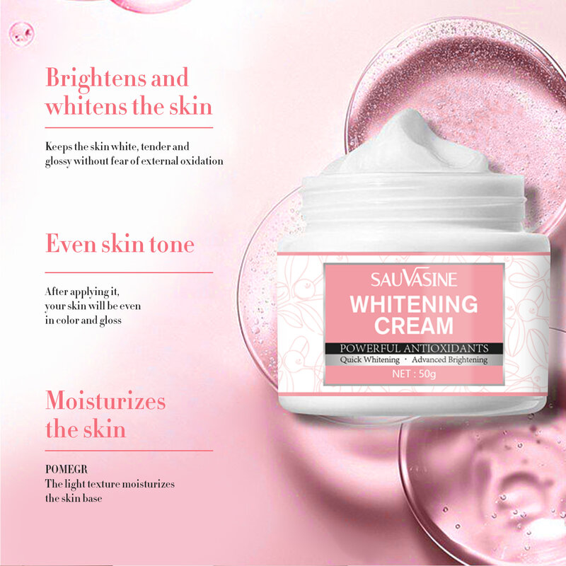 Moisturiser Face Whitening Cream Brighten Serum Anti Wrinkle Aging Melanin Acne Dark Spot Remover Lightening Beauty Women